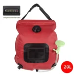 Douchezak 20 l voor wildkamperen – draagbare zonnedouche