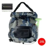 Douchezak 20 l voor wildkamperen – draagbare zonnedouche